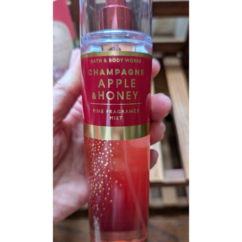 Lot of 2 Bath & Body Works Champagne Apple and Honey Fragrance Mist 8oz  FULL - Picture 4 of 6
